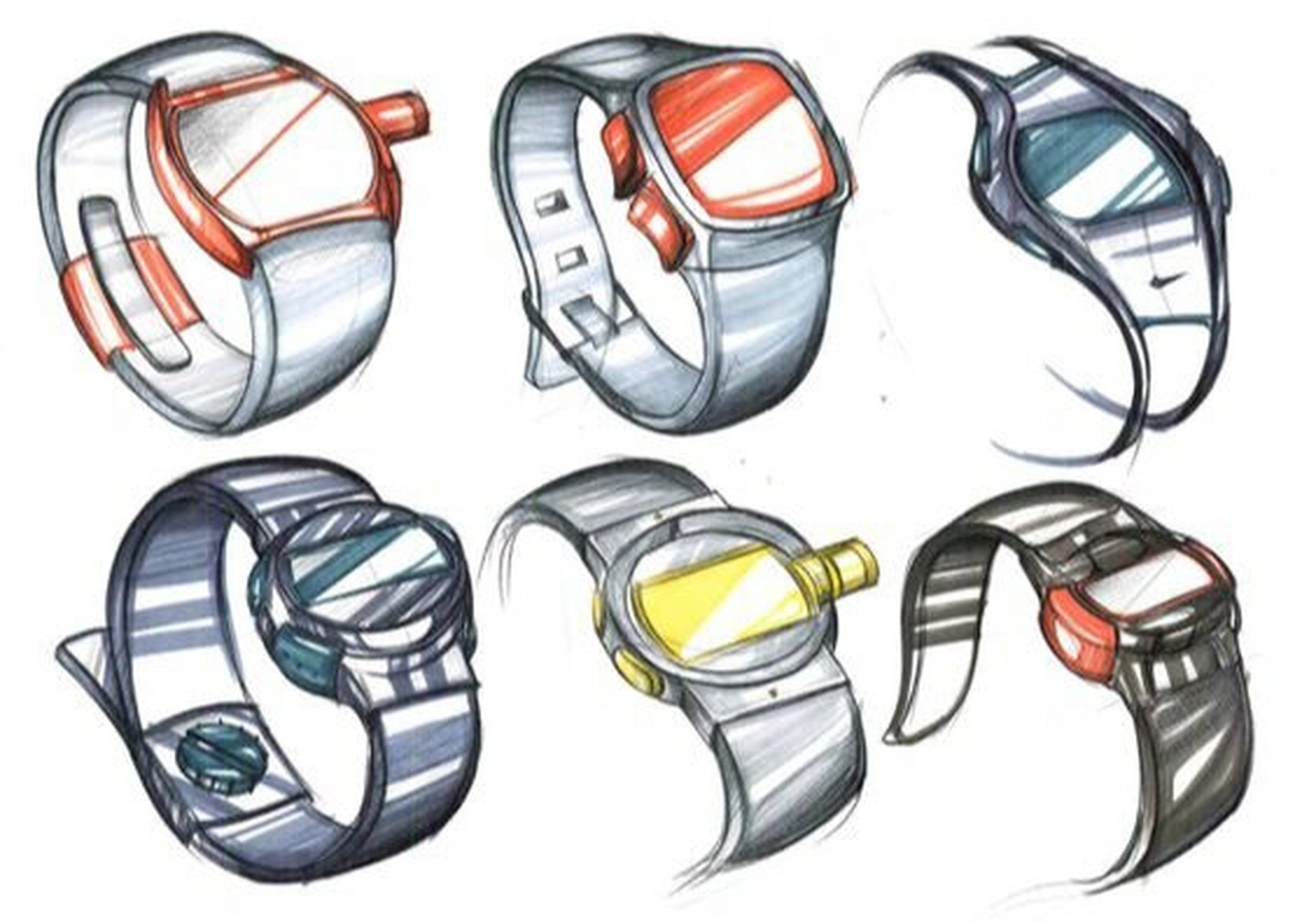 手绘手表素材参考