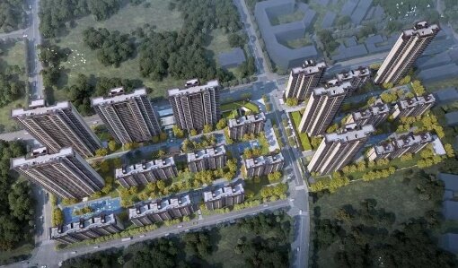 远洋风景板块内高端小区,一房到四房全精装
