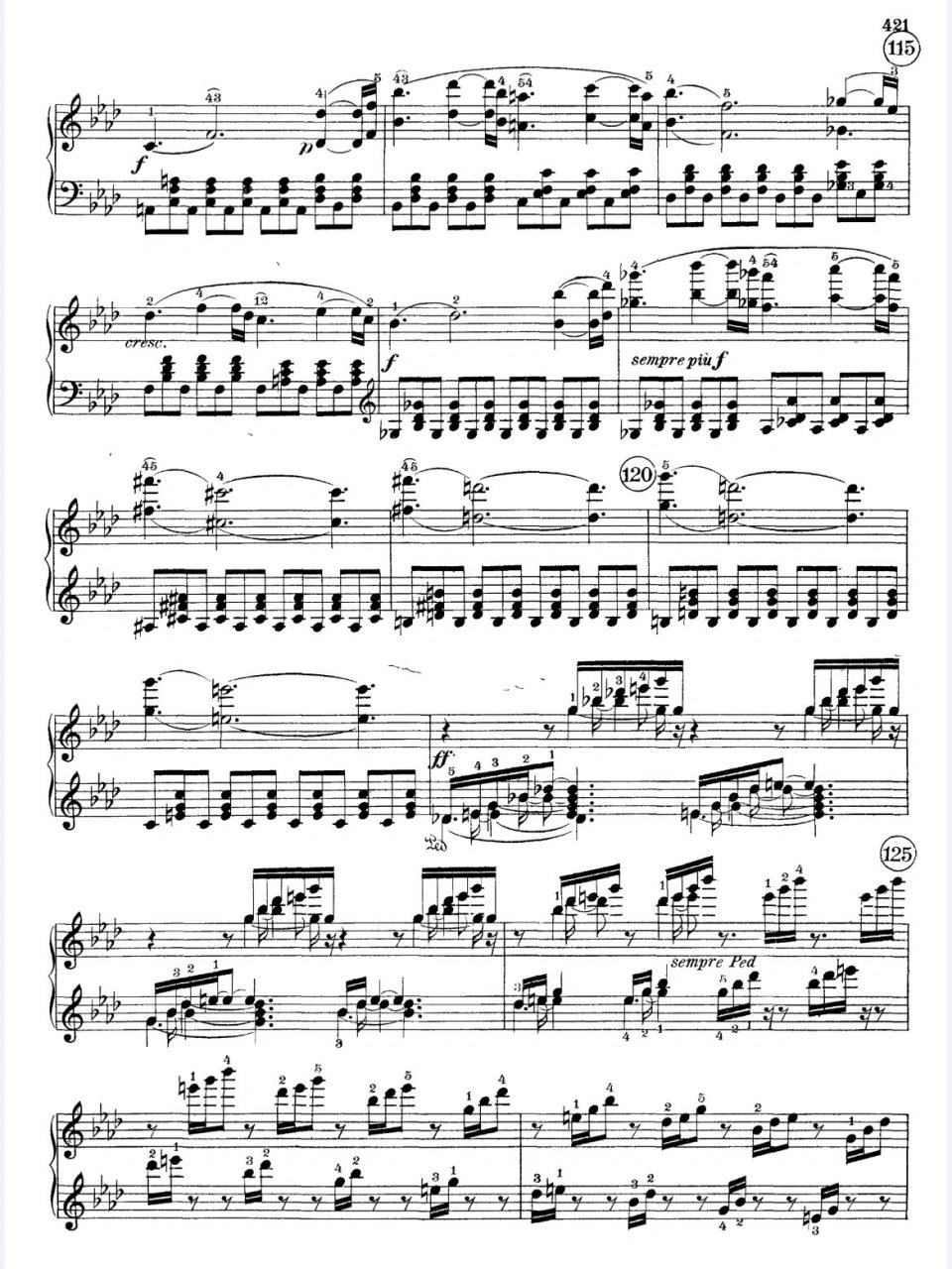《热情奏鸣曲》 曲谱分享来自贝多芬32首钢琴奏鸣曲之一《热情奏鸣曲