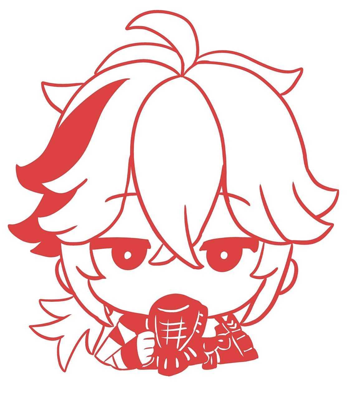 游戏刻纸～枫原万叶～ 又是万叶小可爱