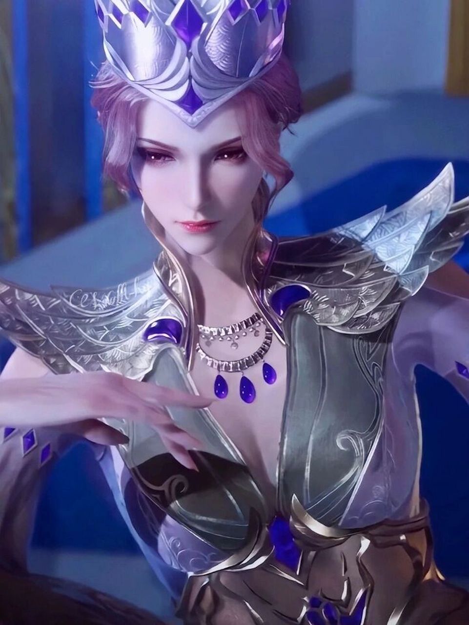 斗罗大陆比比东美图    比比东教皇,美貌真的是无敌了