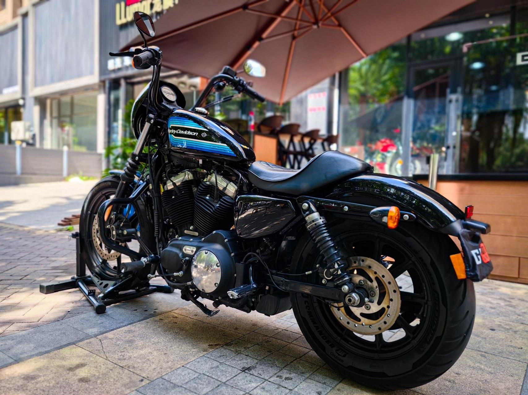 新手入门车19年底国4哈雷1200n硬汉精品车况6000