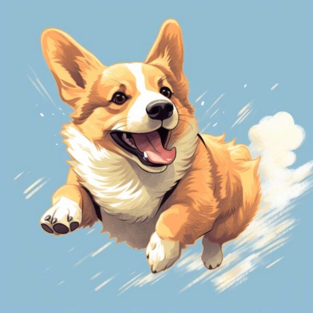 帅气的柯基狗狗的头像～帅帅的可爱宝宝98 小柯基的颜值真的很能打