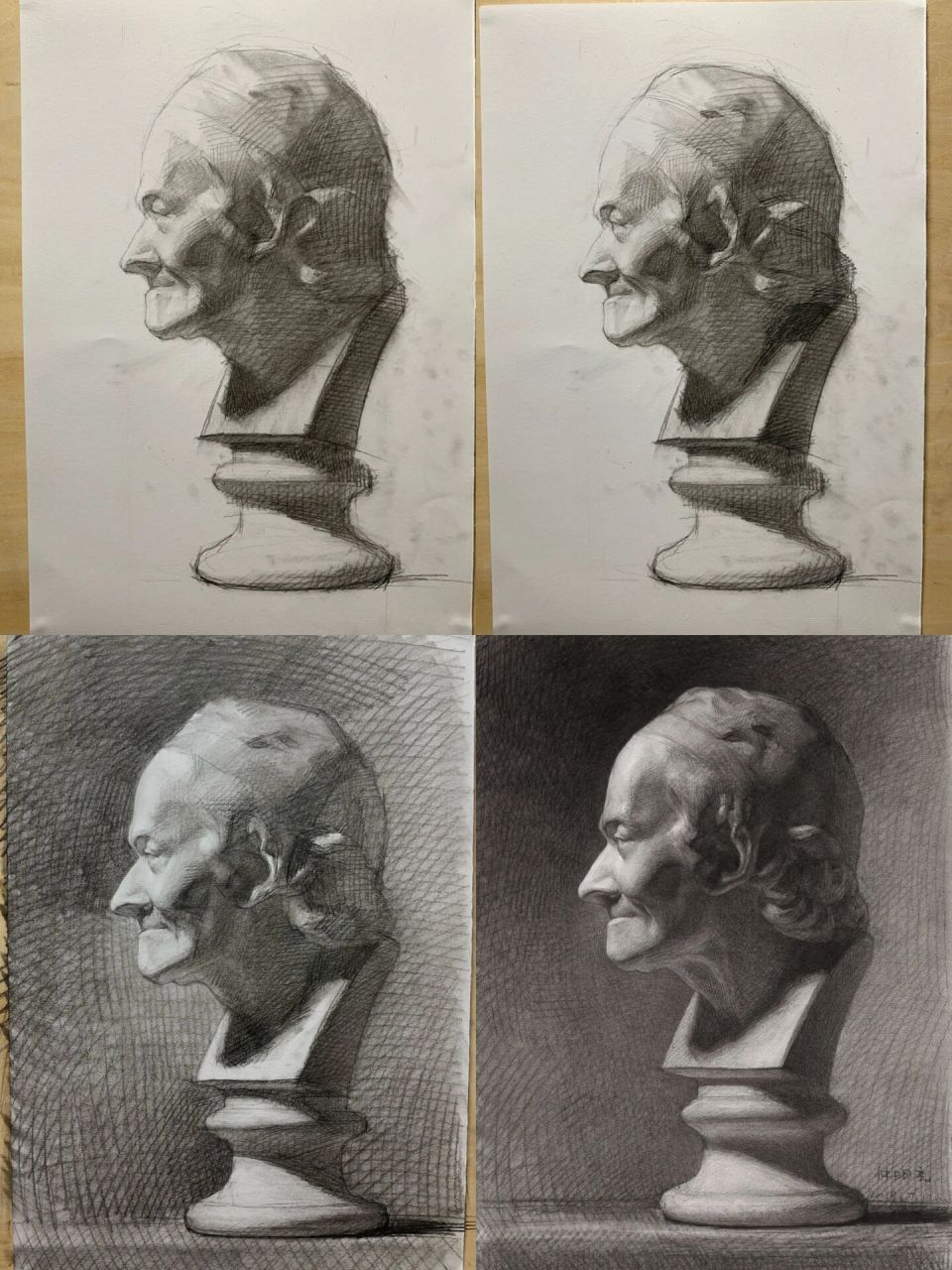 《伏尔泰》步骤图