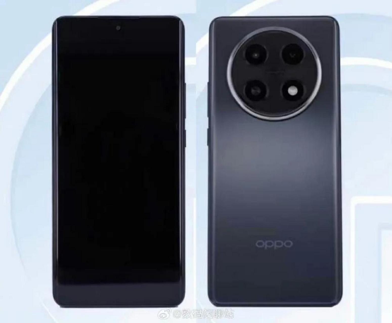 oppo mate50 新机入网了,从工信部的照片可以看出,此款手机后置有四个