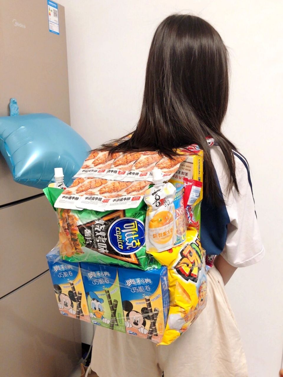 自制零食书包94diy背包,六一儿童节礼物 还在纠结不知道六一送什么