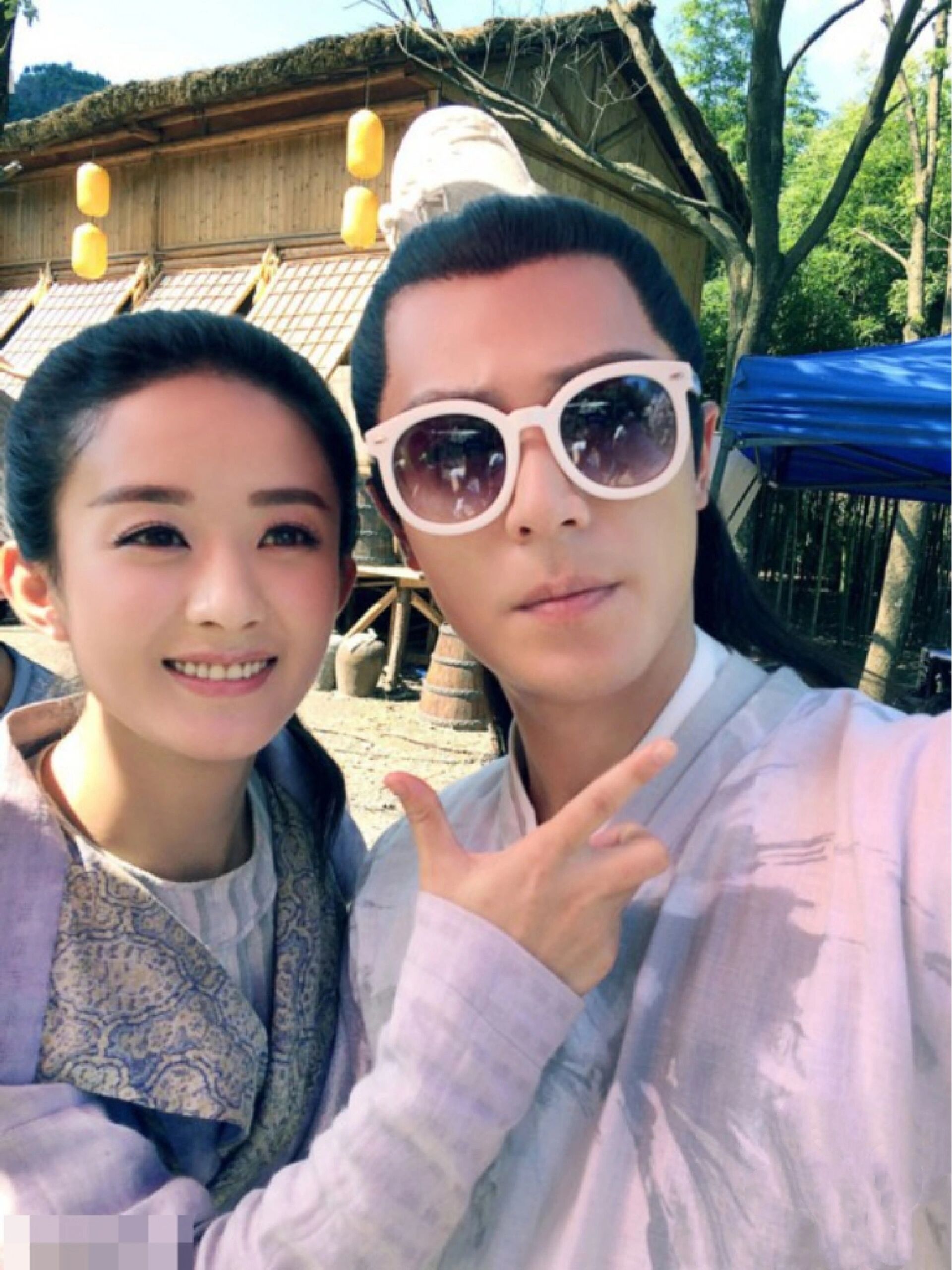 "洪荒之力"花千骨珍贵幕后花絮剧照