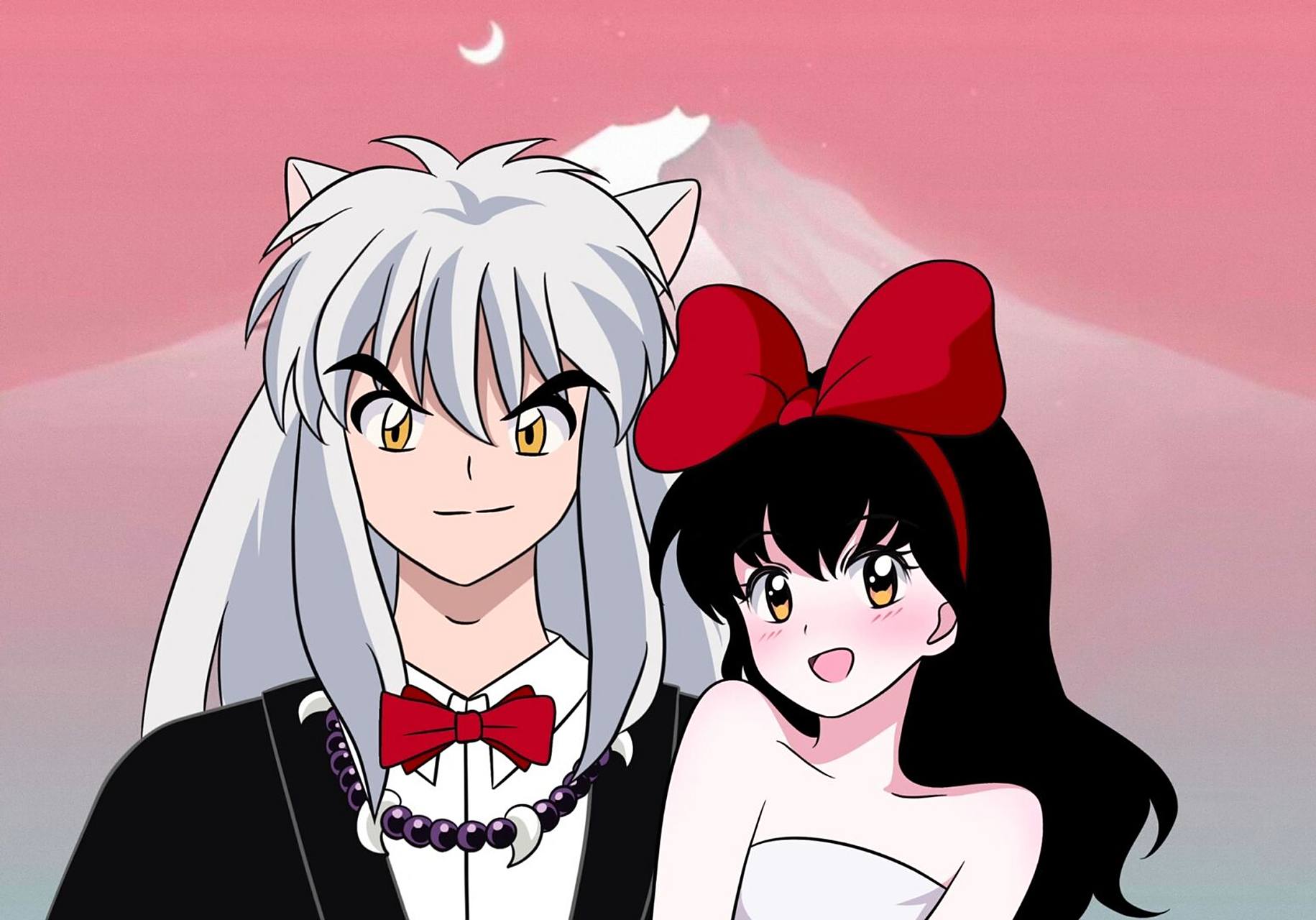 犬夜叉|戈薇   你好!结婚! 愿天下有情人皆成眷属呀～～ 520快乐!