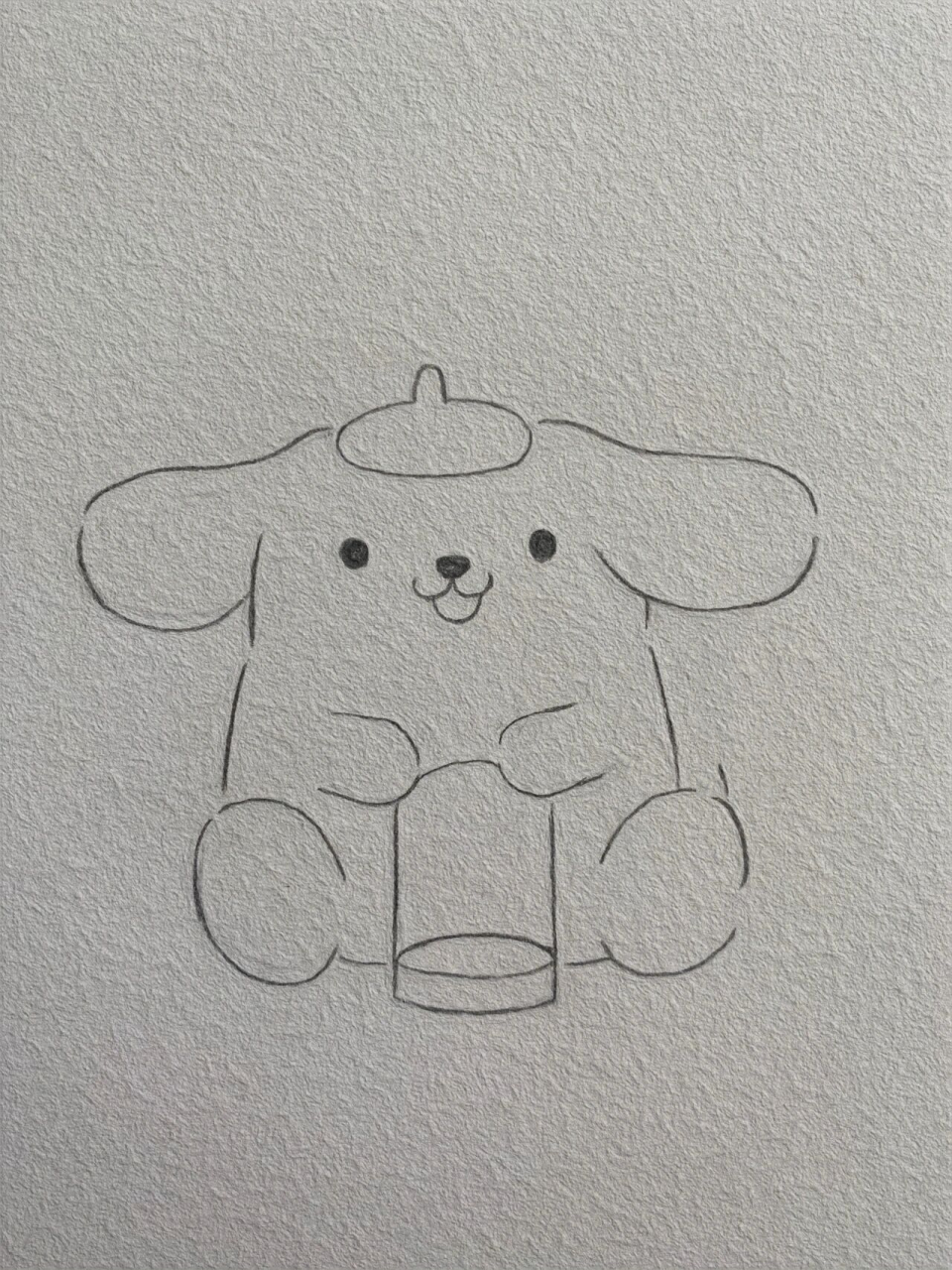 可爱布丁狗简笔画教程 三丽鸥系列陆续更新中…… 有没有要投稿的