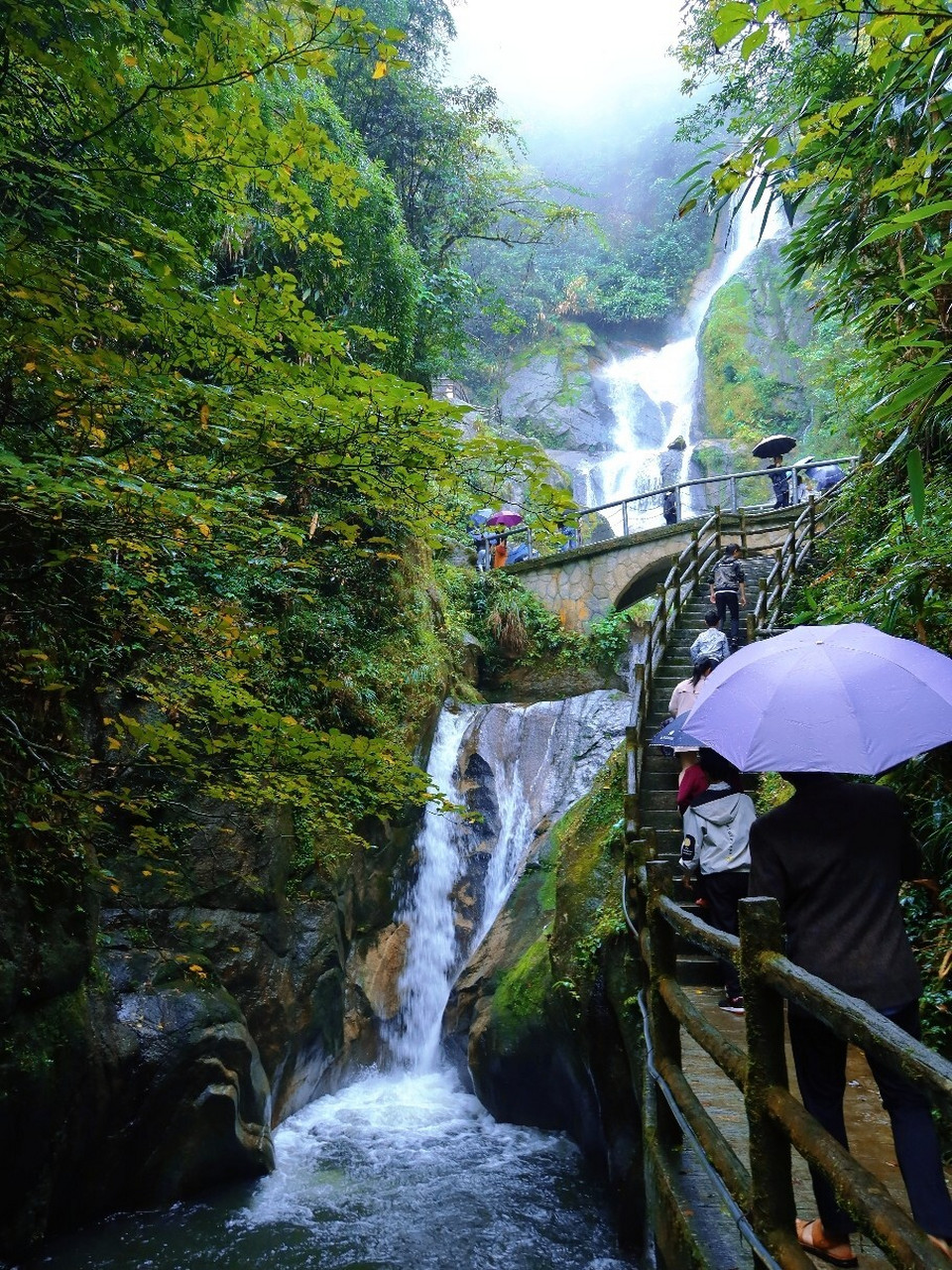 抚州乐安-金竹飞瀑 美团购买门票,成人票70/人,学生票35.5/人. 2020.