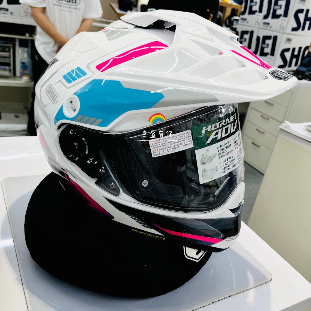 shoei 拉力盔 hornet adv 专柜正品采购 日本直邮 shoei头盔