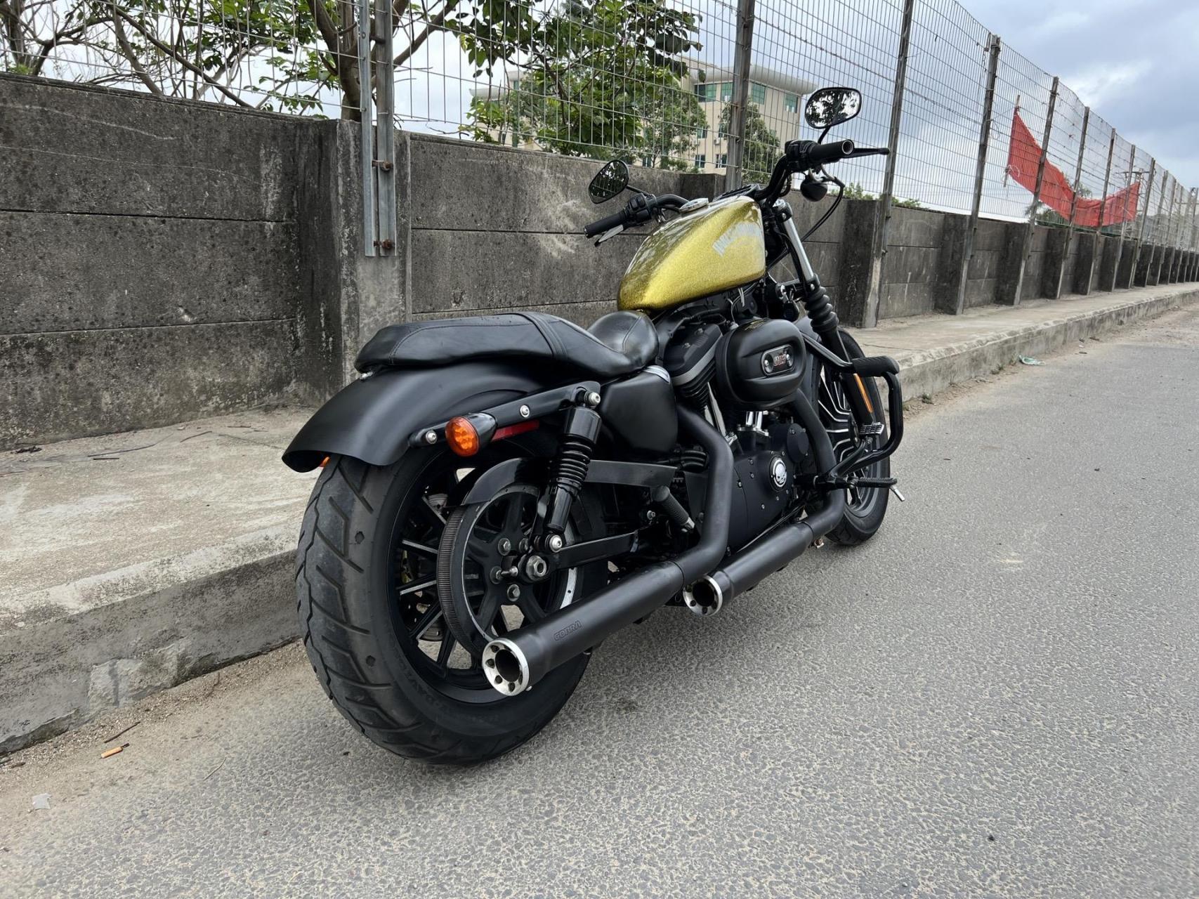 威马野 12年哈雷883n 糖果漆 6000多公里 改装排气 仪表 车况精品 1.