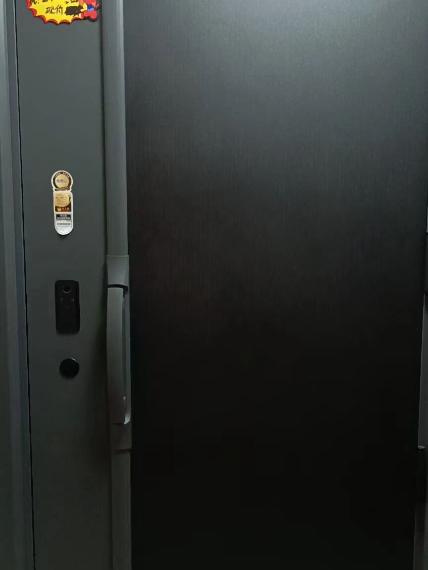 帝卡洛,双色拼接防盗门,国标甲级门,加密