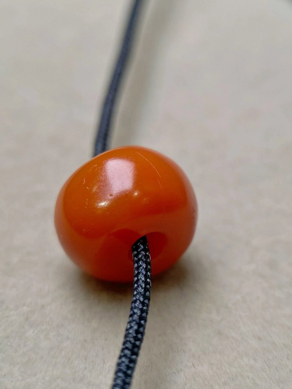 藏传 老南红 满满风化柿子红 马蹄珠 藏传 老南红 满满风化柿子红