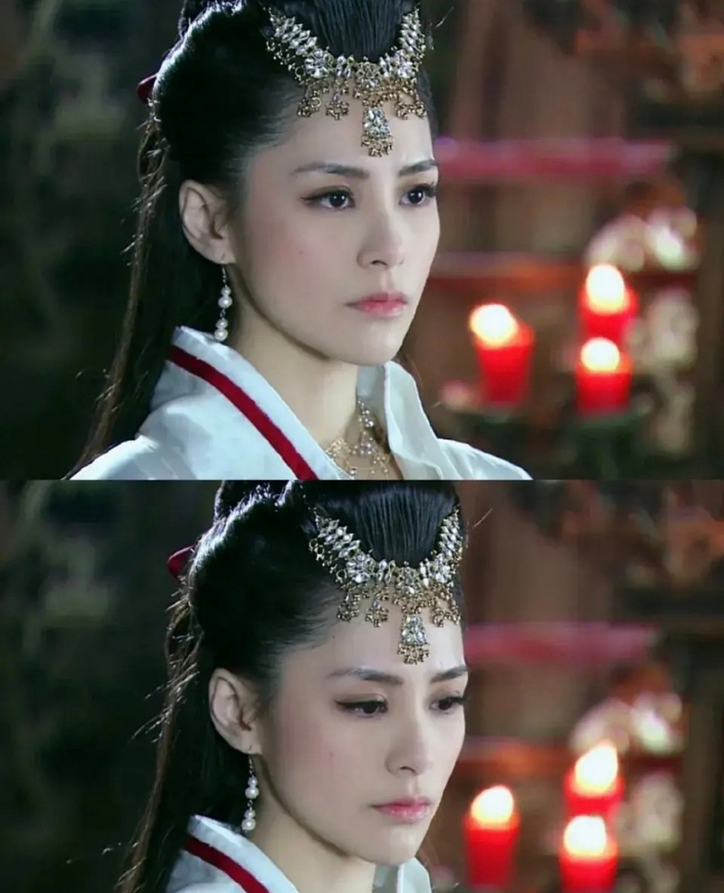 影视剧中最符合神女形象的就是阿娇饰演的仙乐,她有无数次黑化的机会