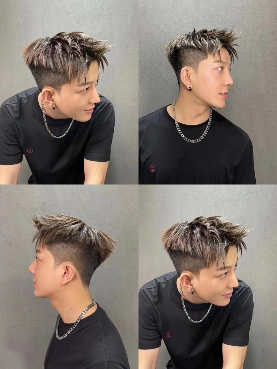 干净清爽短发 凌乱前刺 男生都可以尝试的短发,阳光清爽,凌乱前刺 千