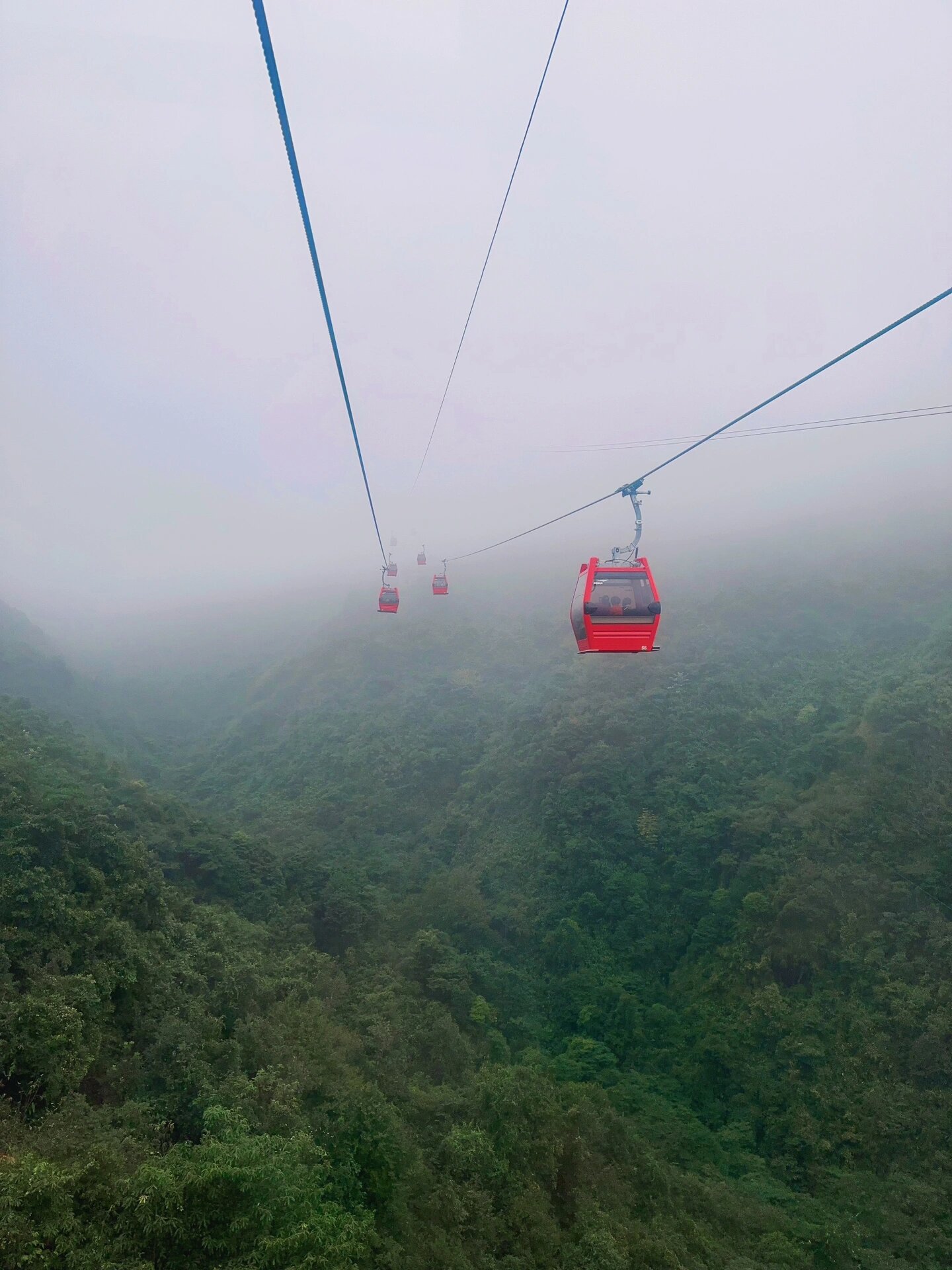 葛仙山索道图片