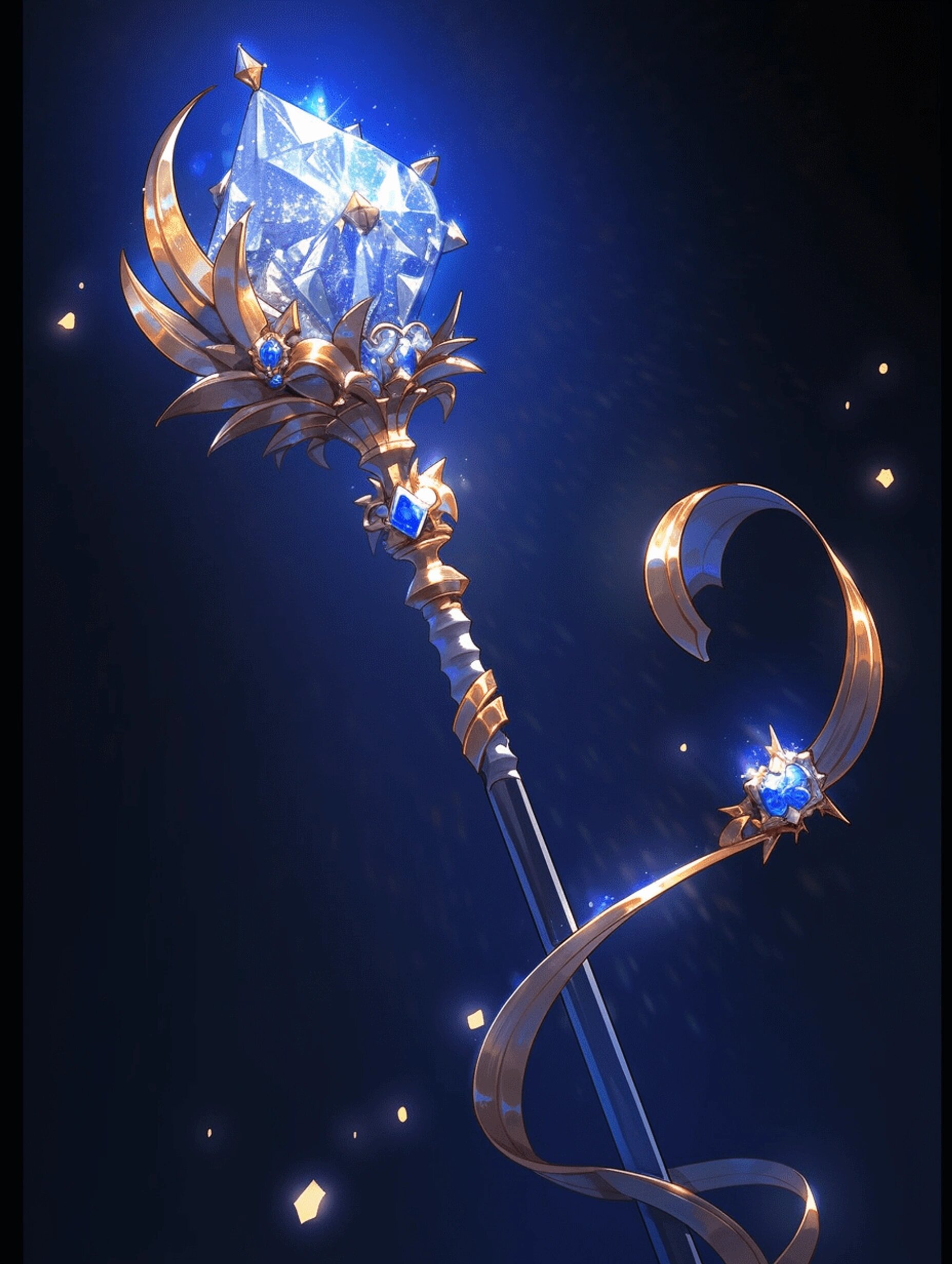✨魔法权杖,请赐名💙 此图片由 制作生成.