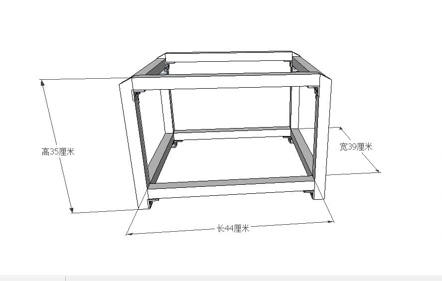 新手制作的狗窝图纸教程