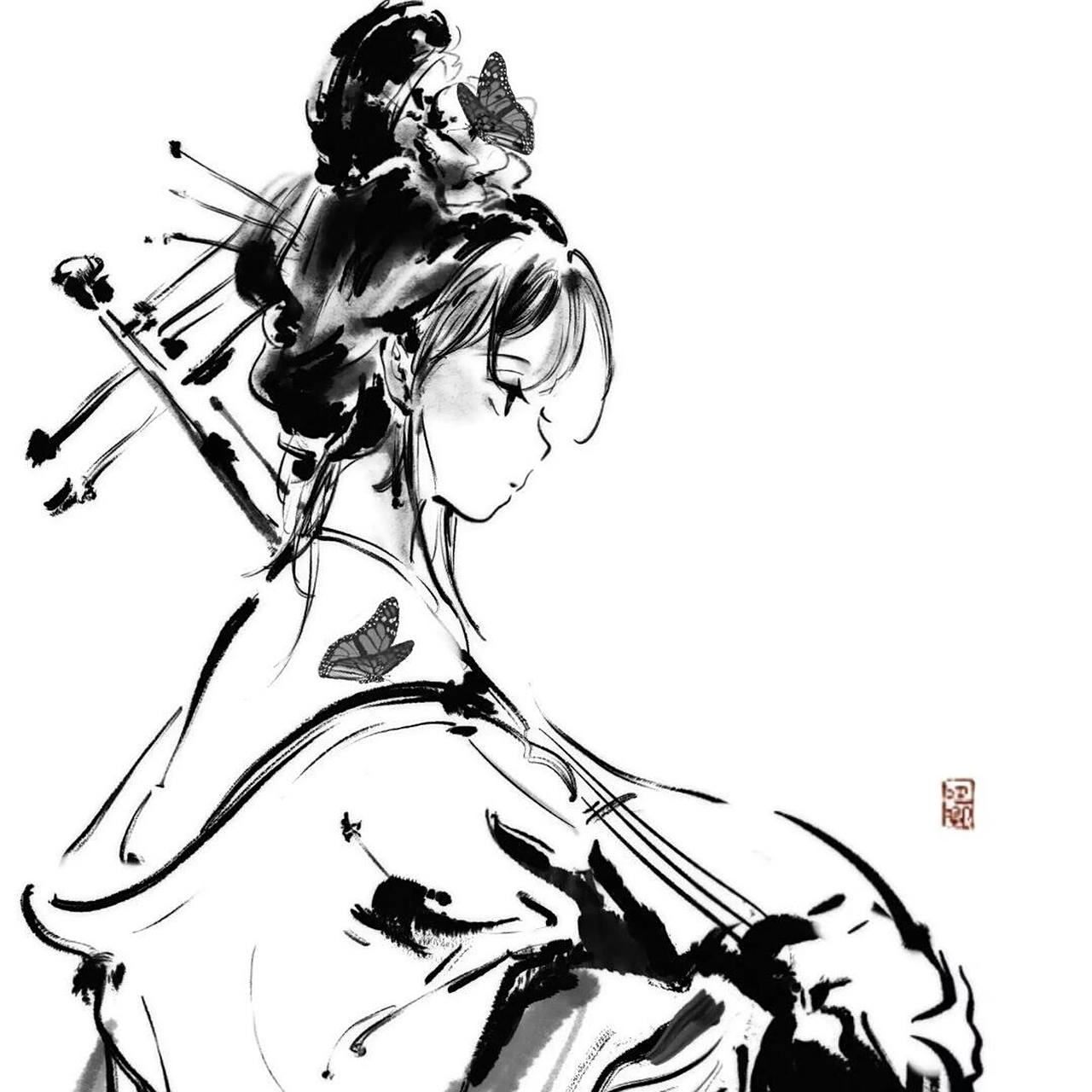 古风头像         图片来自于网络