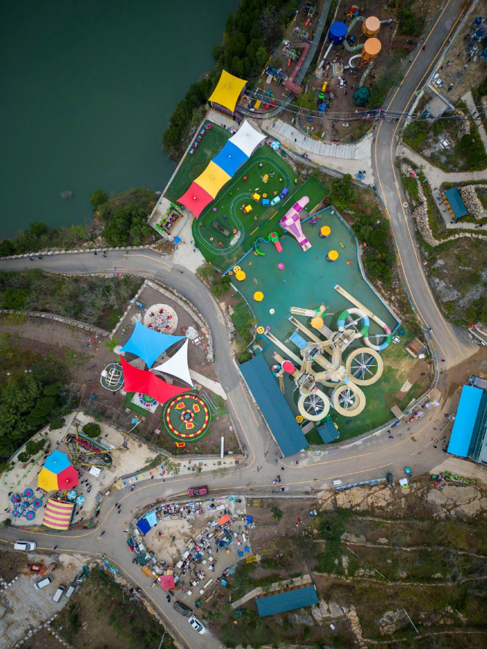 好客山东xin体验# 位于济南西营的孩子小镇游乐园,园区内设有有众多