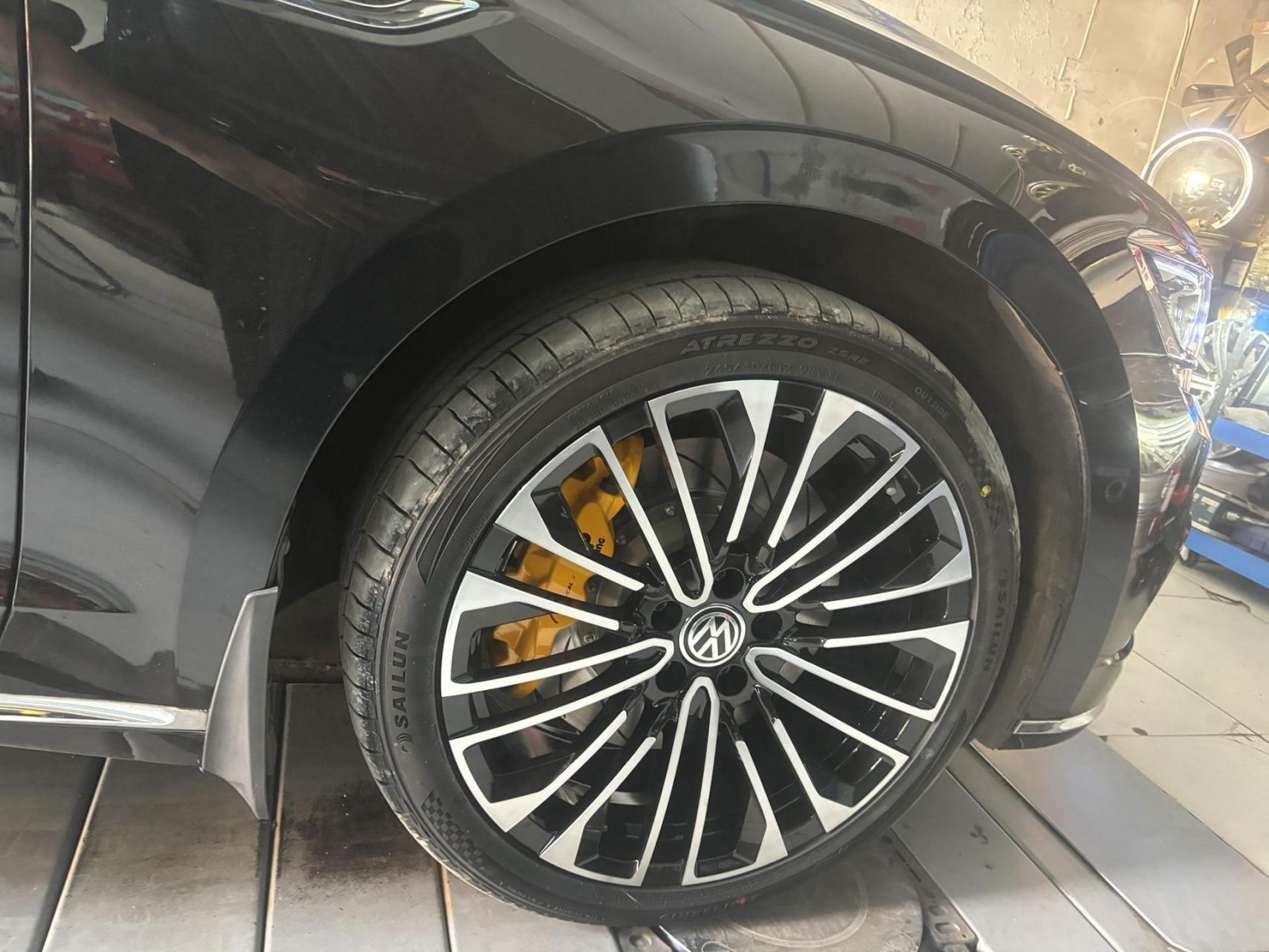 大众辉昂18寸升级19寸锻造轮毂