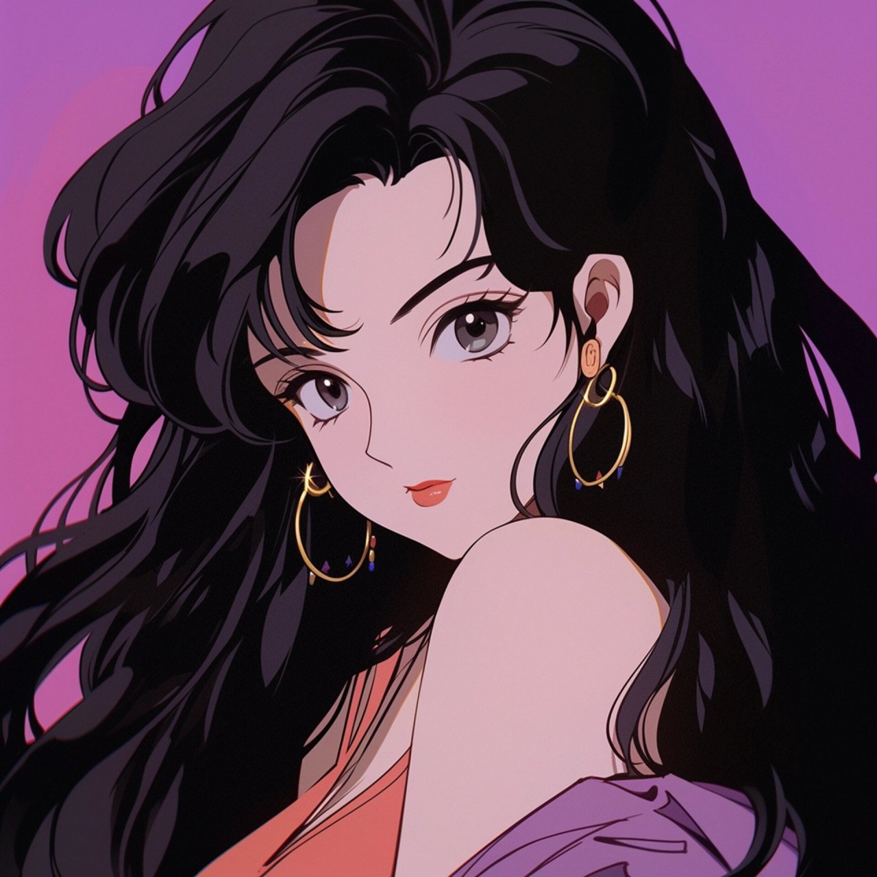 动漫女头# #漫画头像# #女生头像# #头像# #旧漫头像# #复古# # 