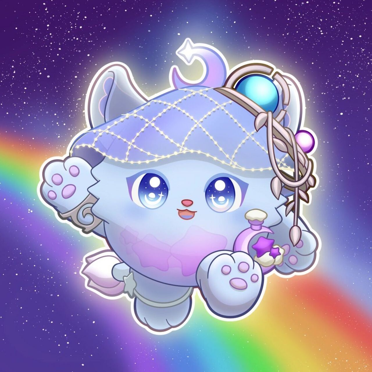 【迷你蛋仔头像】捕梦软软 "只要我们相遇,璀璨的星河,终将点亮最幽深