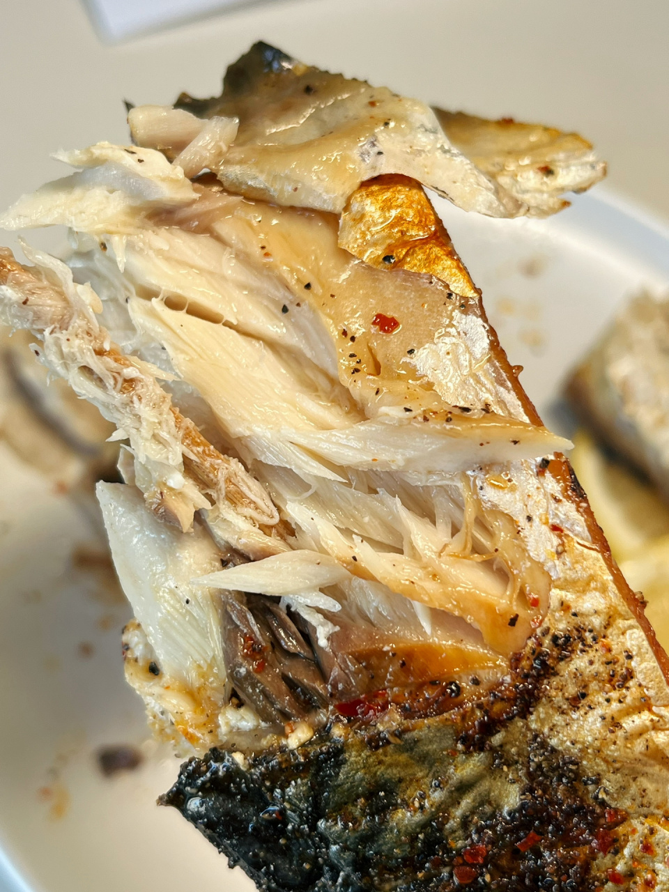 空气炸锅版青花鱼!真的太好吃了～ 营养价值超级丰富!