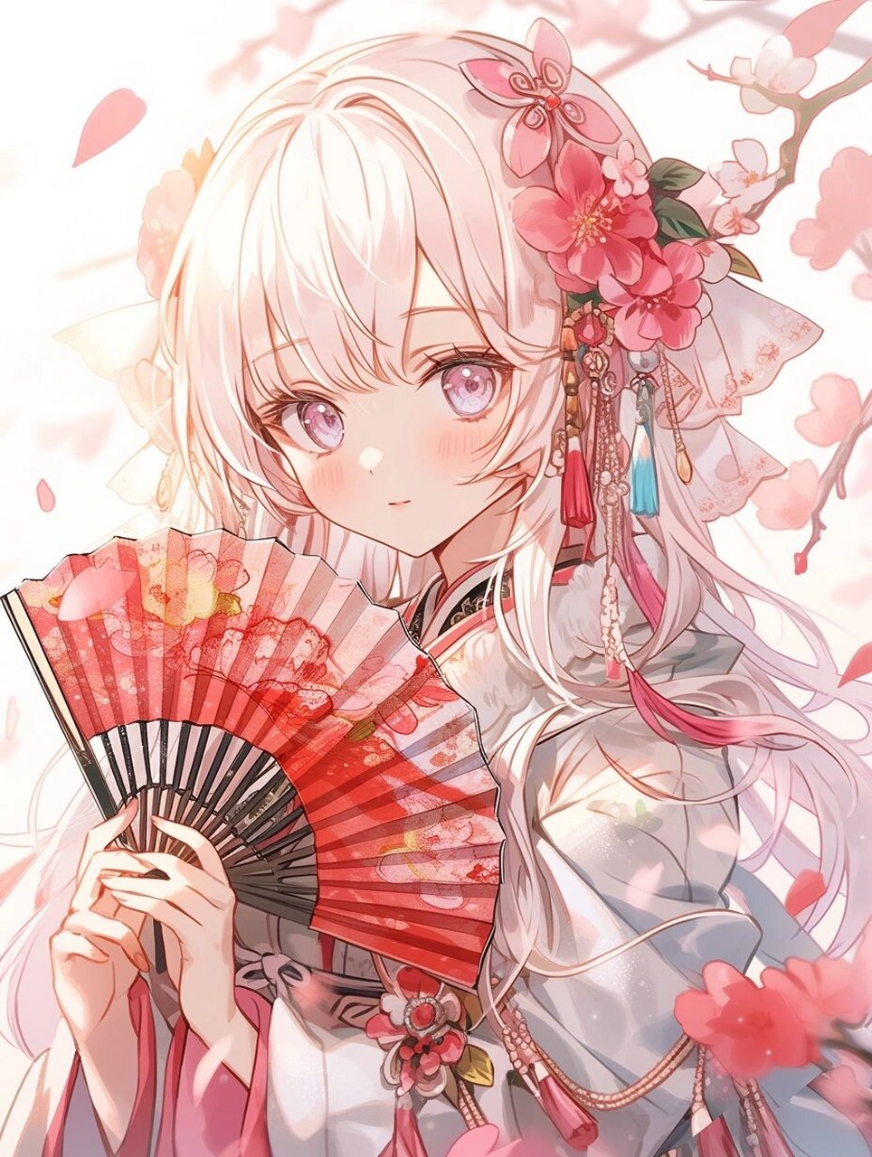 古风美少女 |古风头像壁纸插画素材女生头像