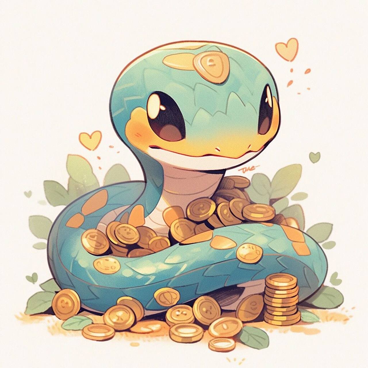 生肖头像-巳蛇 喜欢自取