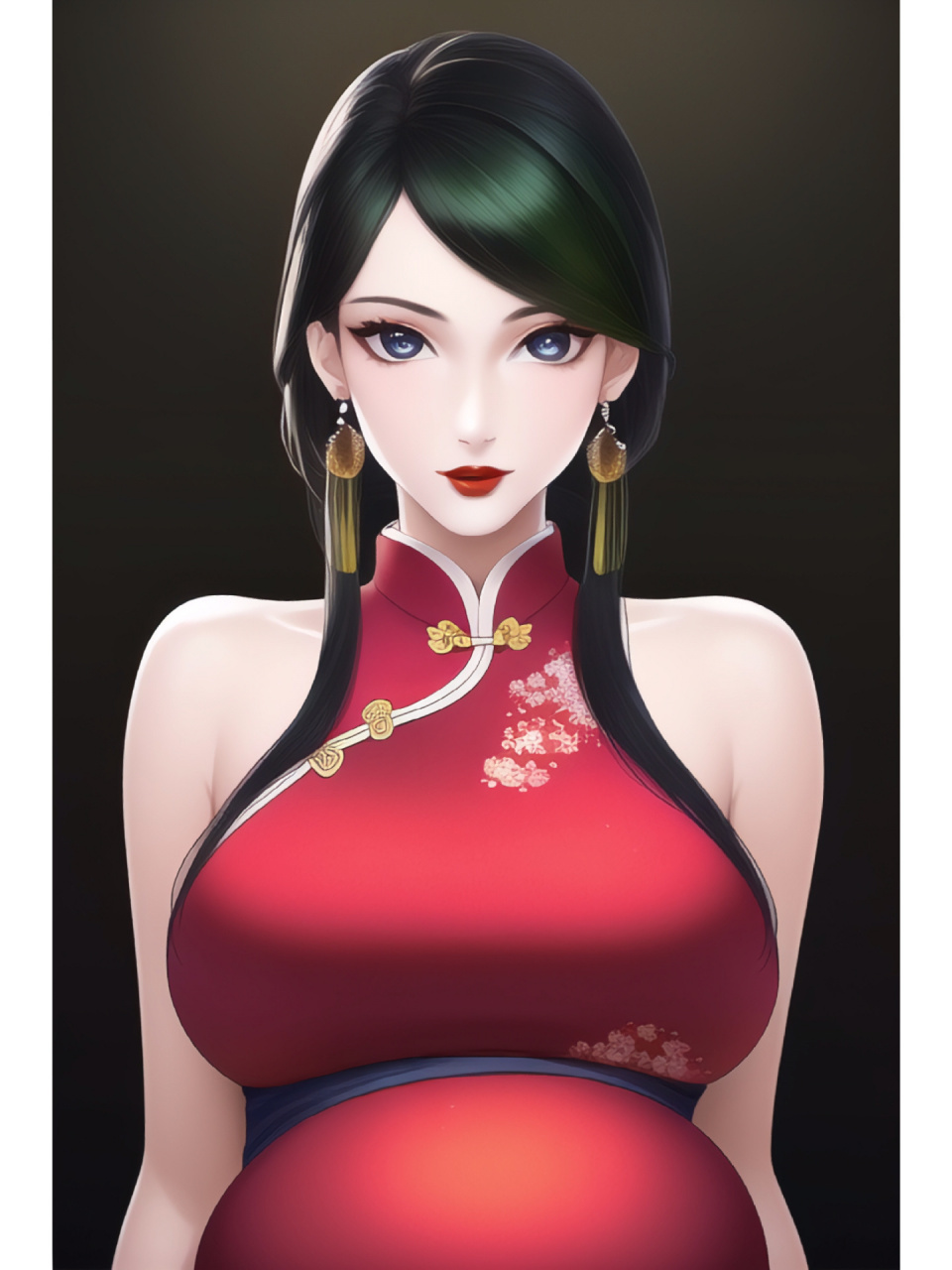 二次元旗袍 因为你,我的苦与乐都充满了意义