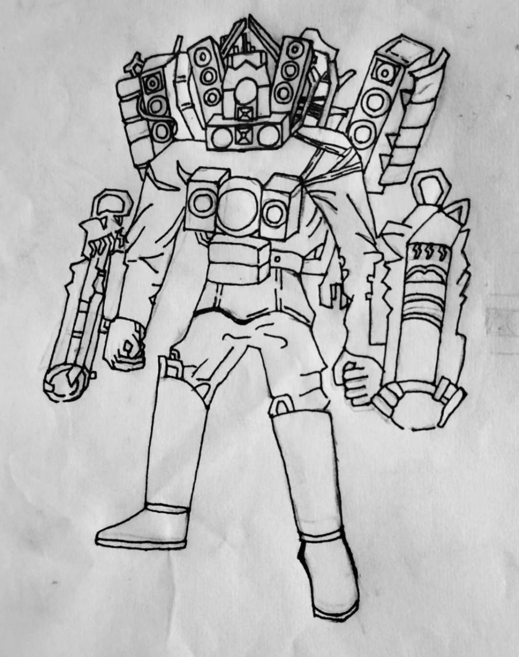 0与泰坦电视人3.0.