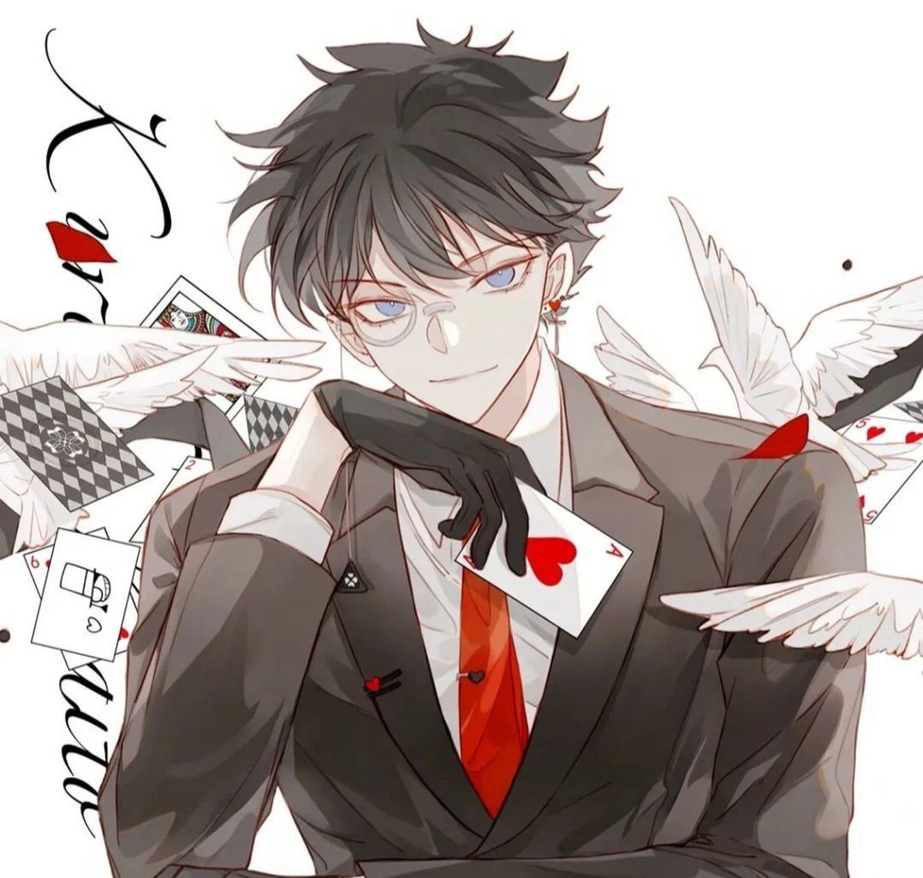 名侦探柯南四大男神头像|工藤新一怪盗基德