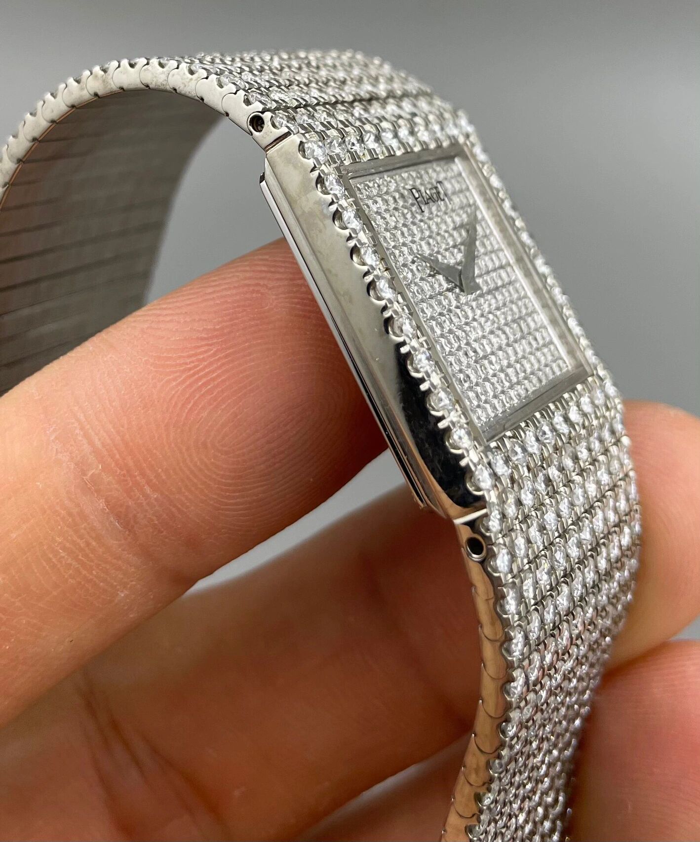 piaget伯爵镶钻女士手表