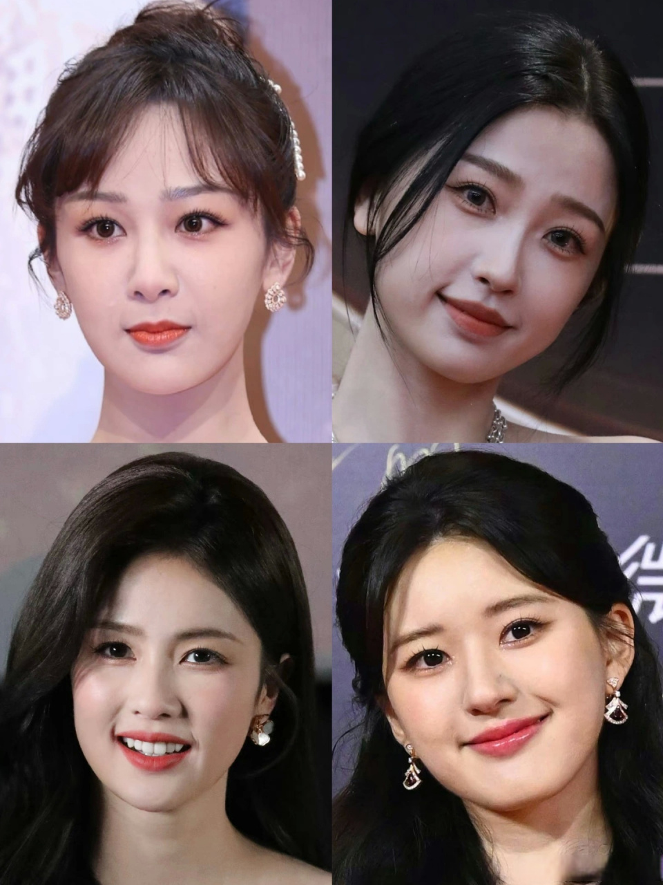 有网友评的娱乐圈四大普女!谁最冤? (偷偷说一句小编觉得都好看哦!