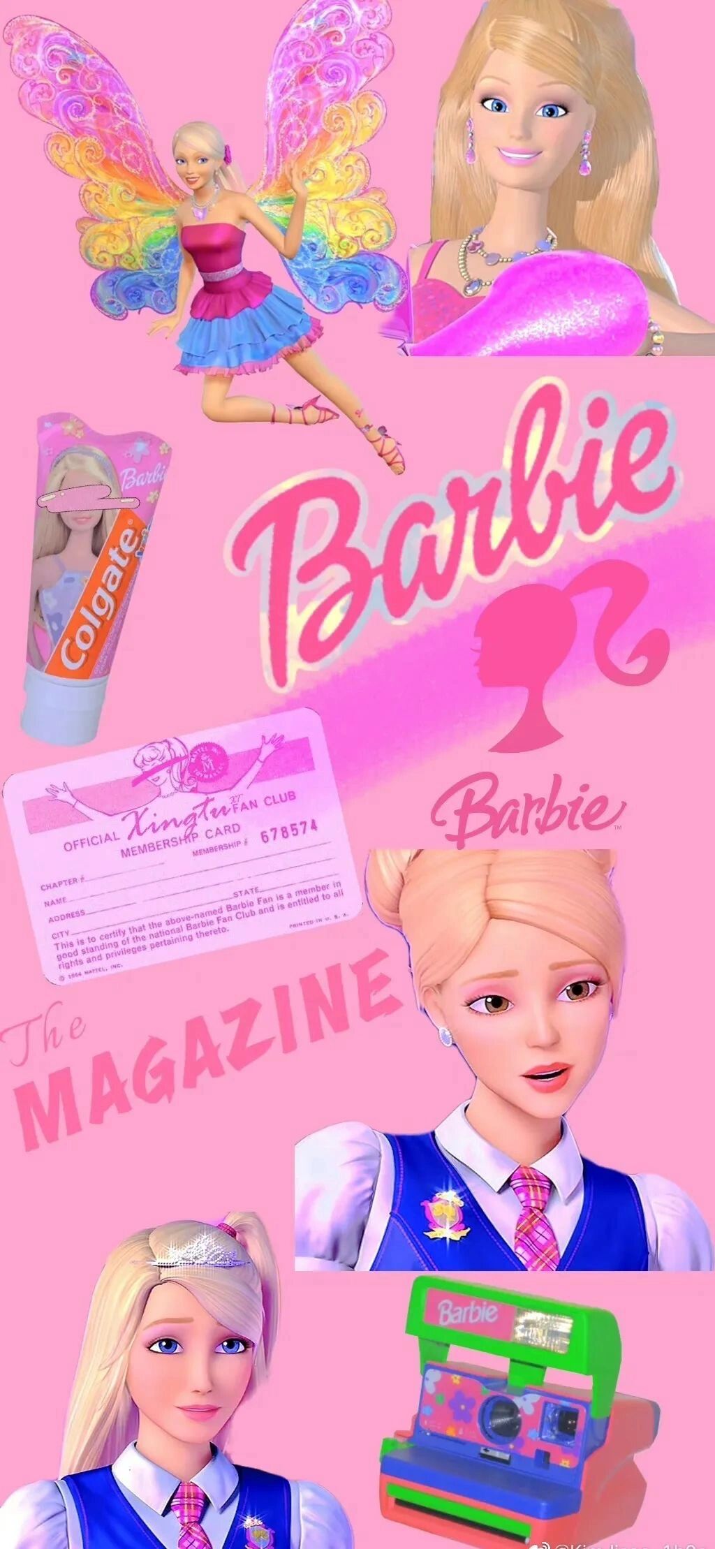 芭比公主barbie高清壁纸分享1