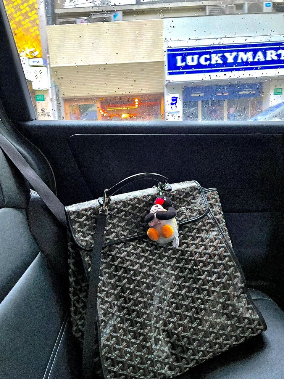 goyard狗牙双肩包真实使用感受 最早因为爱豆喜欢这个品牌所以收藏了