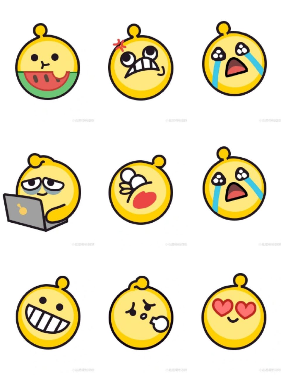 蛋仔派对的表情包💗