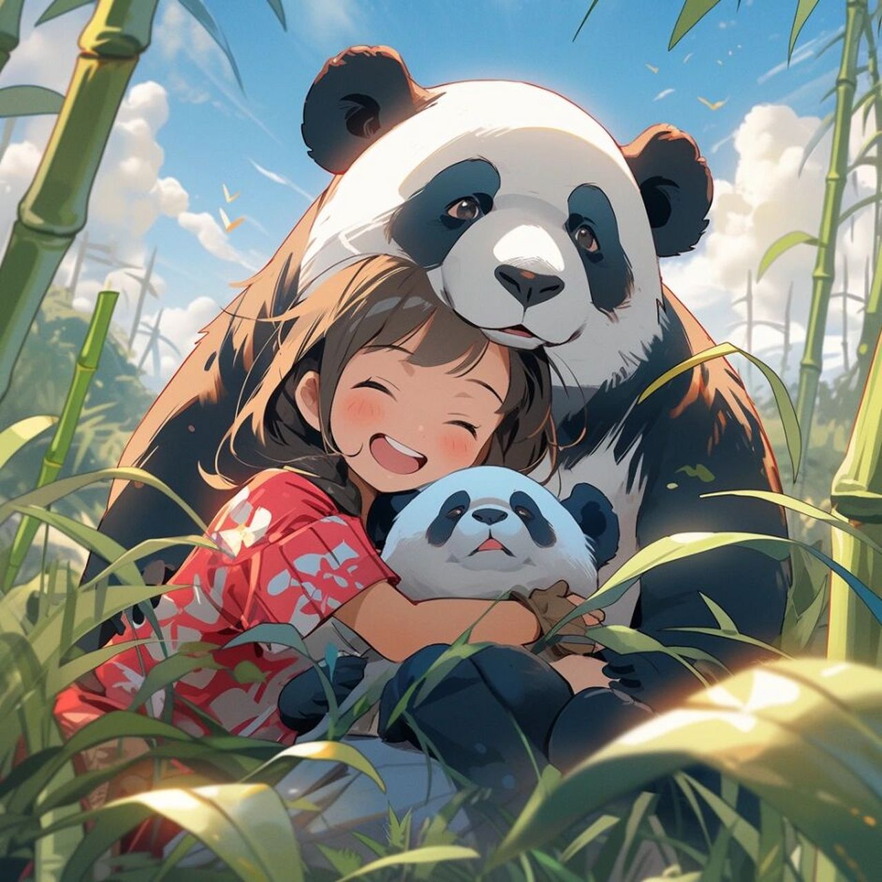 熊猫|熊猫头像1 花花 果赖