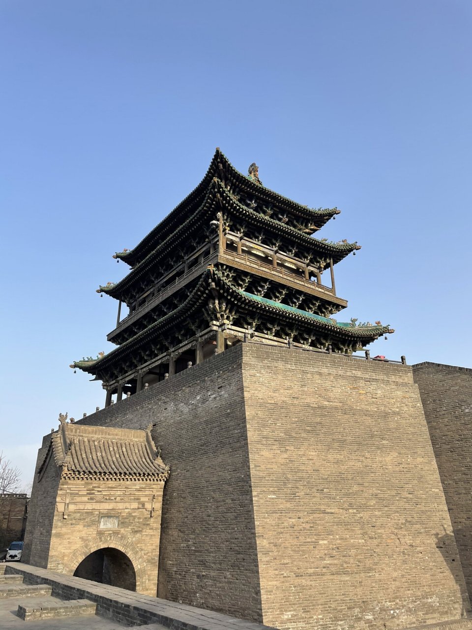 平遥古城南门:迎薰门 这是平遥古城的正南门:迎薰门