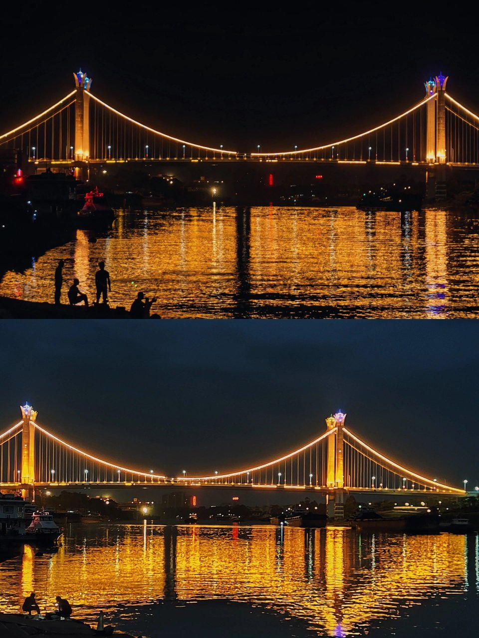 贵港大东码头~网红打卡地 很热闹,很人文 有晚霞的话应该更棒
