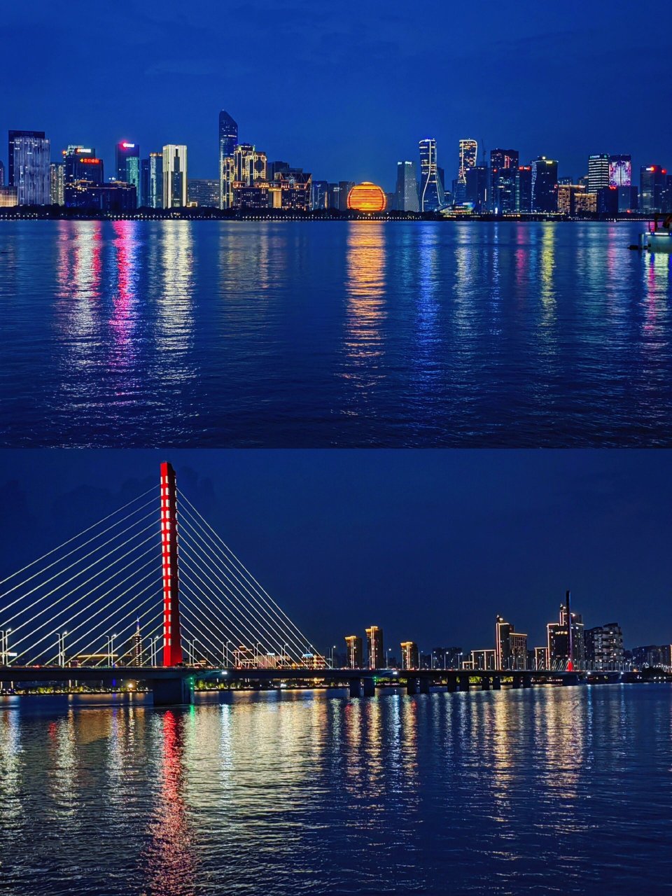 夜游杭州|钱塘江夜景灯光秀遛娃最佳观景点 钱江新城灯光秀是2016年