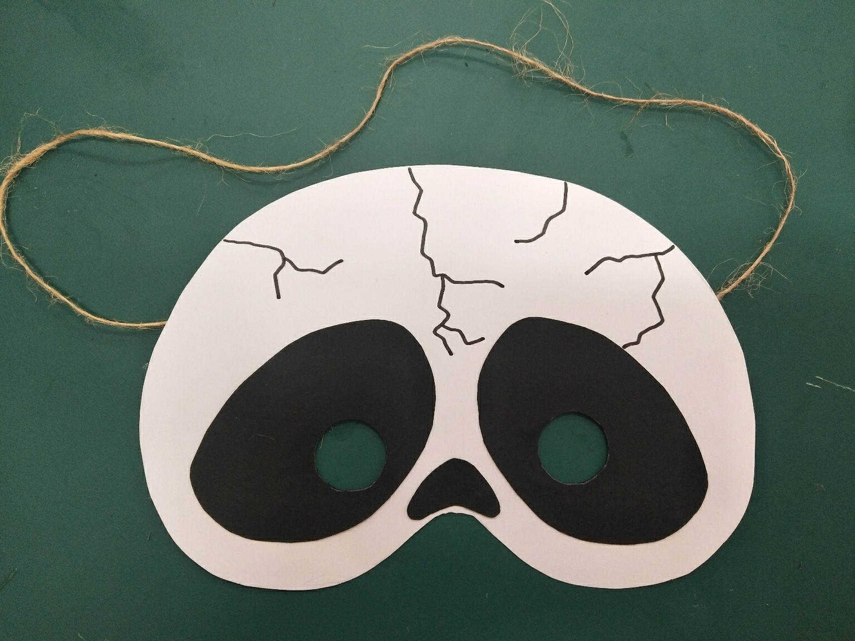 无聊的时候做什么——卡纸面具 手工课成品~ 《万圣节》