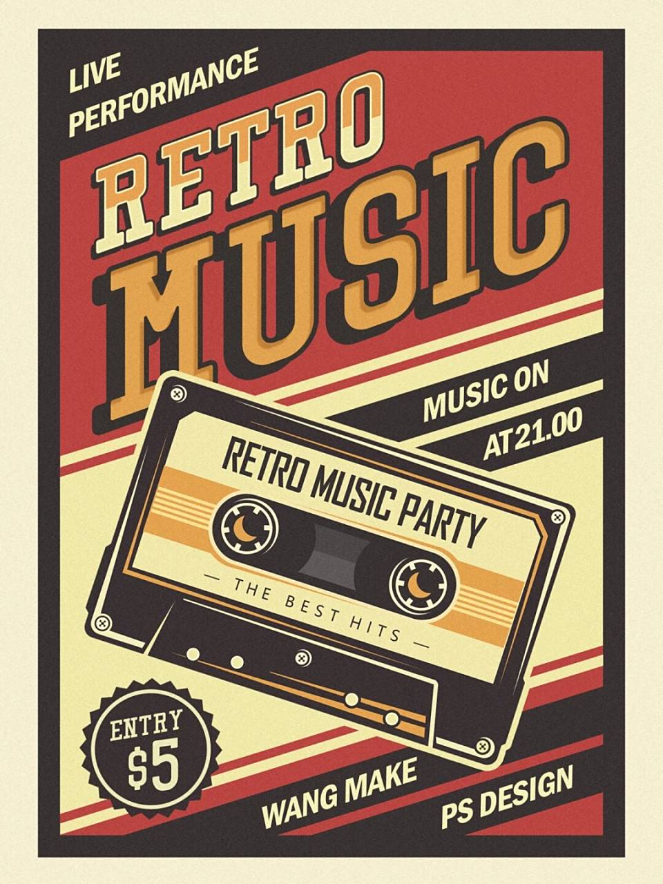 ps海报 | 美式复古海报09附教程781578157815 78美式