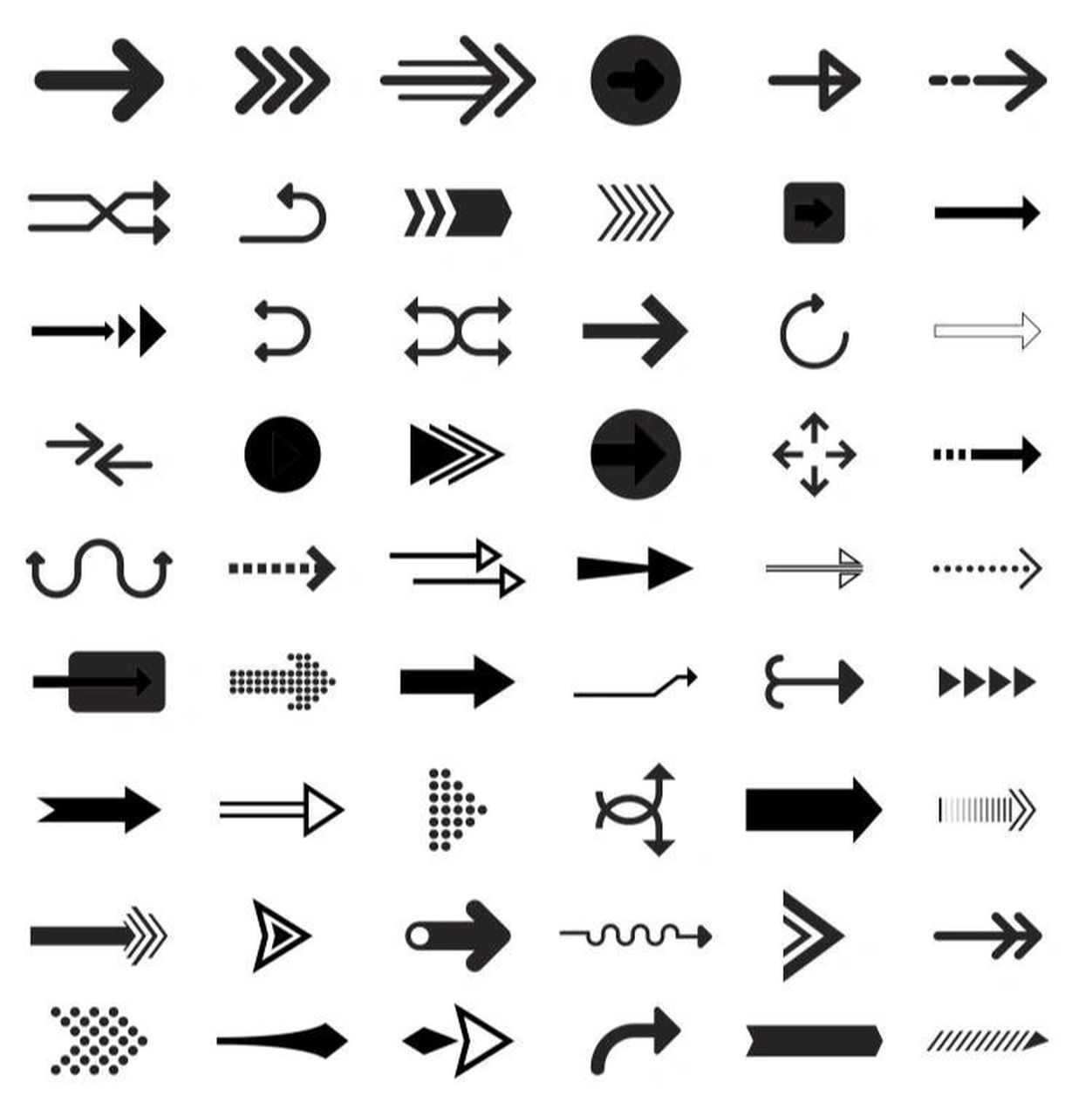 分析图素材‖符号 箭头 ps跟ai的格式都有 需要的宝子可以私我噢