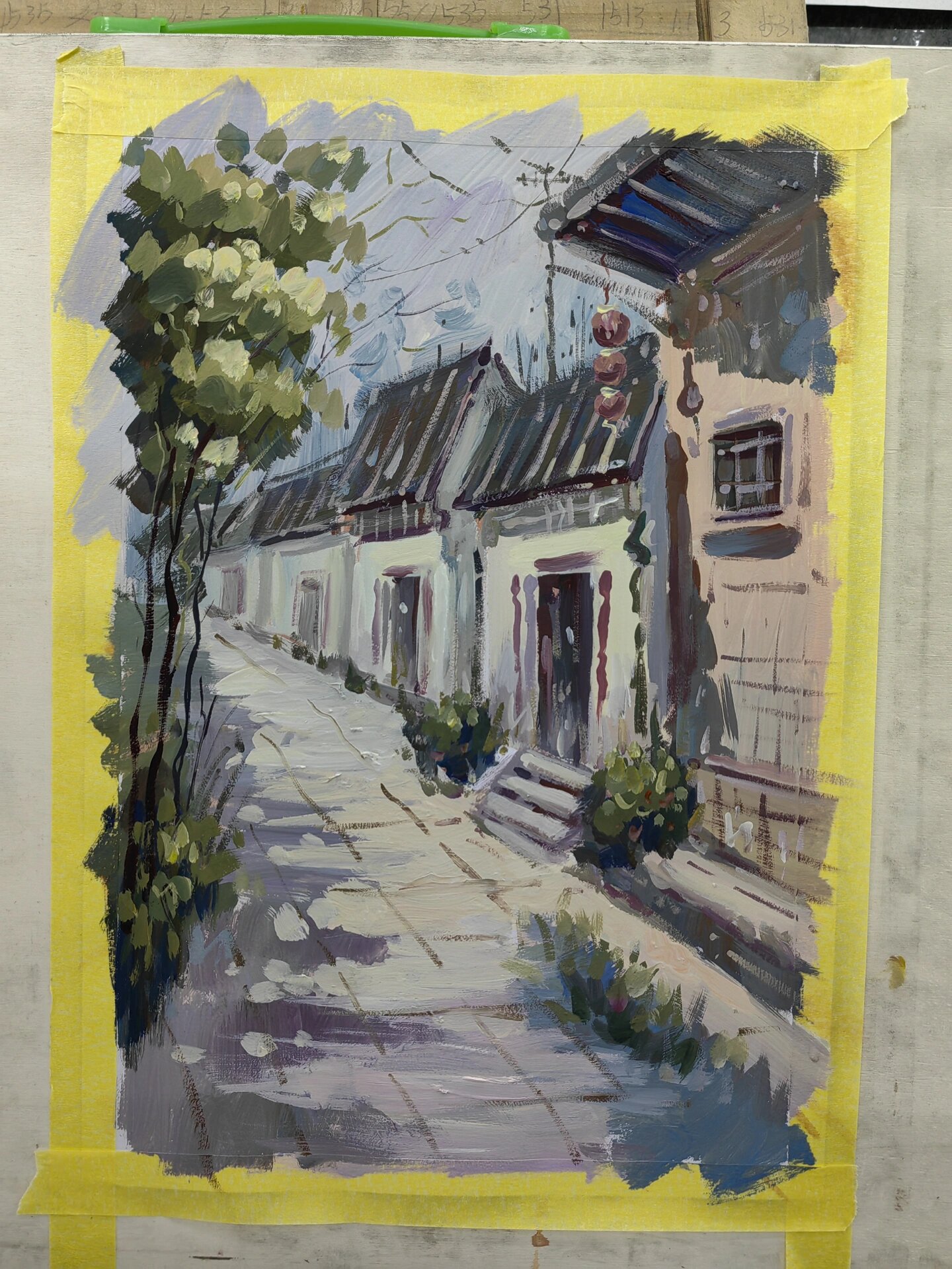 主题明确,色调统一,色彩想象力丰富;黑白灰关系明确,主次关系到位