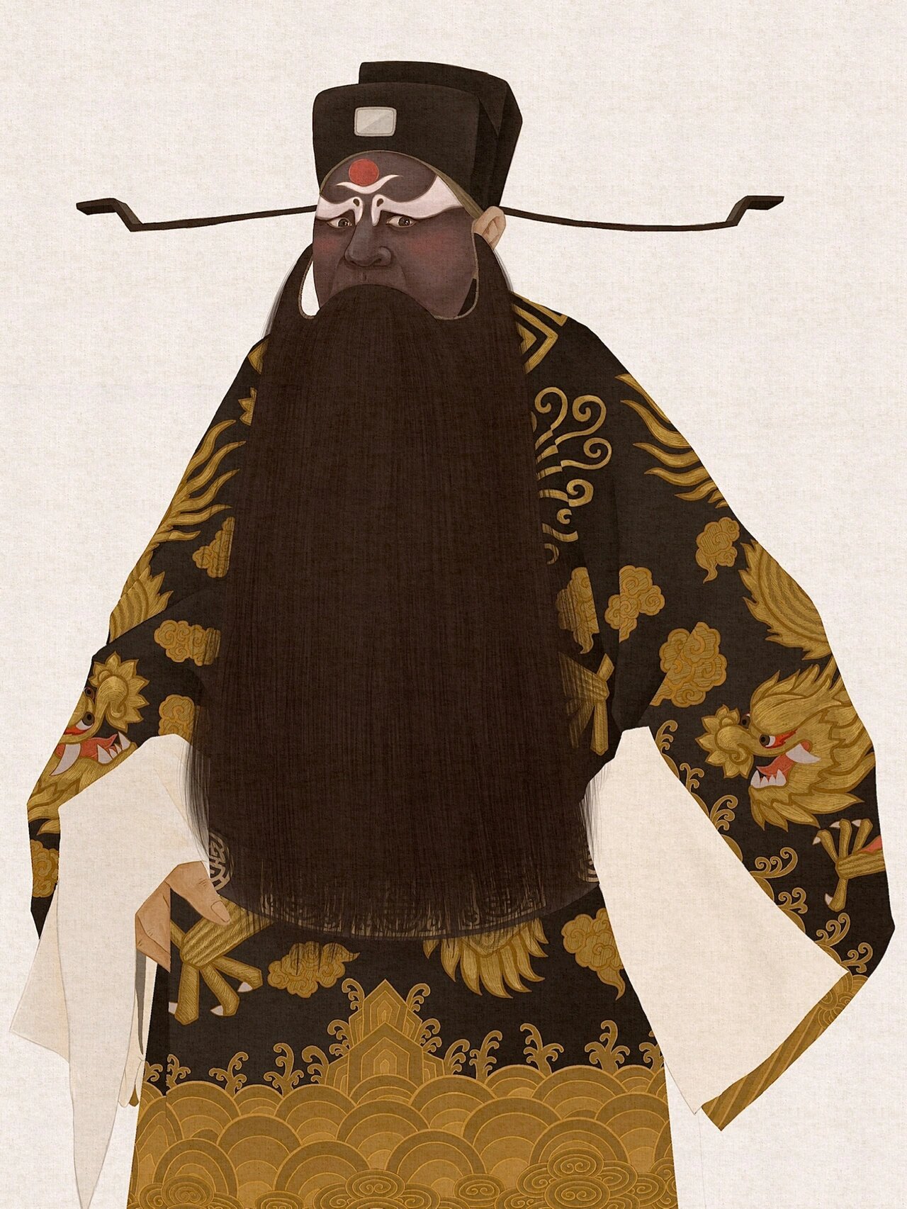 蟒袍7️⃣黑蟒袍/包拯/乌相帽