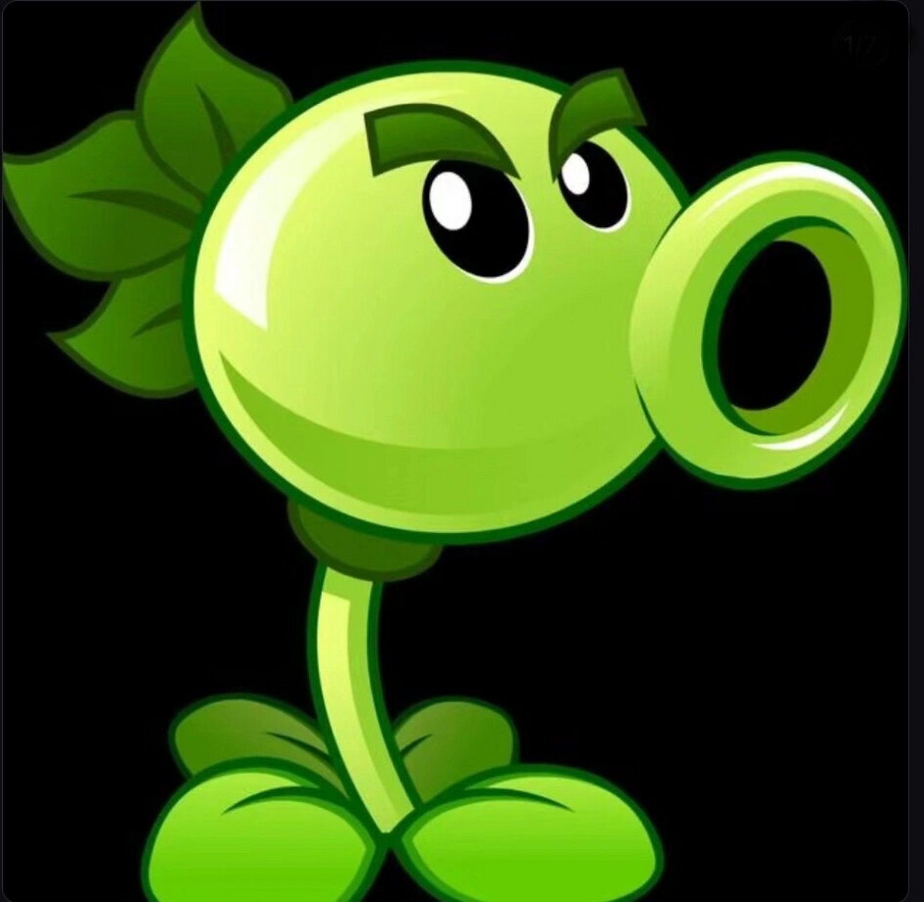 双重豌豆射手萌化版 怎么会有僵尸会吃这么可爱的双重豌豆呢?