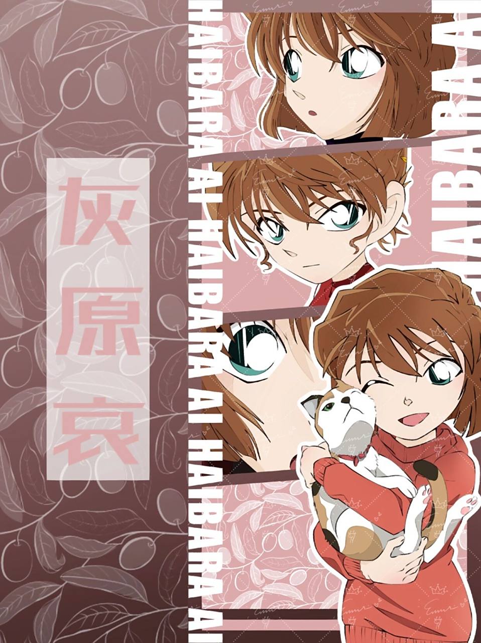 灰原哀壁纸26615  好久没有画单独的小哀了 	 7215未经允许